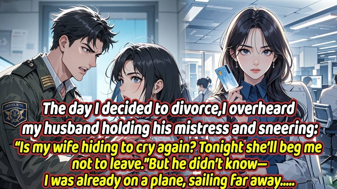 The day I decided to divorce,I overheard my husband holding his mistress and sneering....