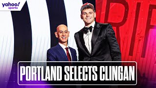 Did DONOVAN CLINGAN find a perfect fit with TRAIL BLAZERS? | 2024 NBA Draft | Yahoo Sports