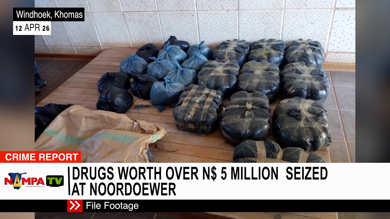 Drugs worth over N.dollars 5 million seized at Noordoewer - YouTube