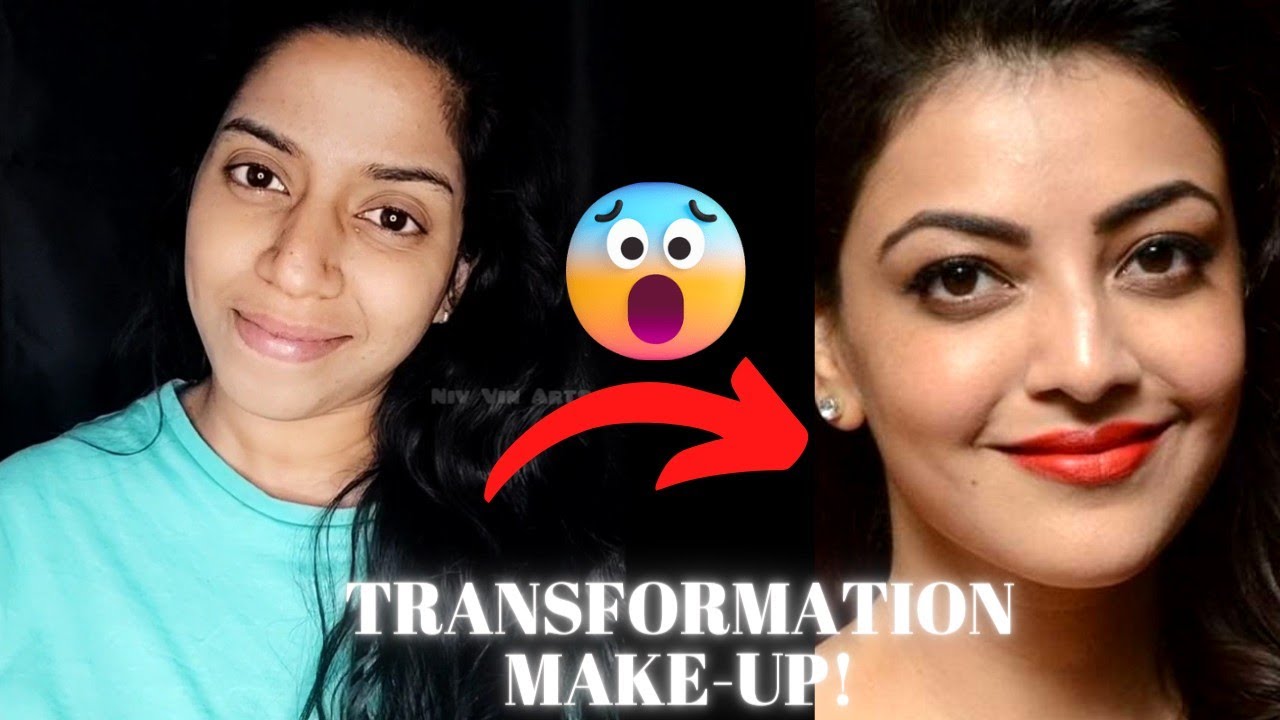 Kajal Aggarwal | Transformation Make-up | Niv Vin Arts