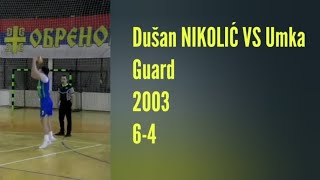 Dušan Nikolić 2003 Vs Umka