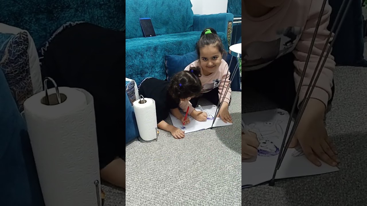 Kuzenle bir araya gelince neler yaptılar!!!@ minik nisa@hafta sonu kavuşması 