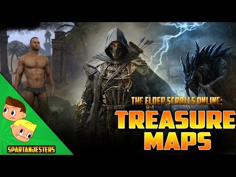 The Elder Scroll Online : Treasure maps!