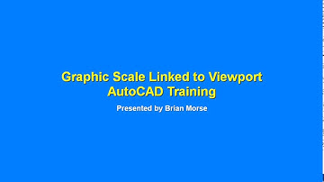 AutoCAD Viewport Scale Updates Graphic Scale