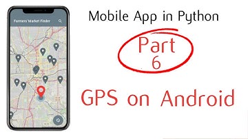 Python Mobile App Tutorial - Part 6: GPS Marker and Android GPS Permissions | Kivy/KivyMD