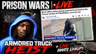 Celebrity PRISON WARS LIVE: PHILLY BRINKS HEIST SCORES $1.8M | DIRTY DELCO DETECTIVES | LIVE INMATE LOOKUP Net Worth