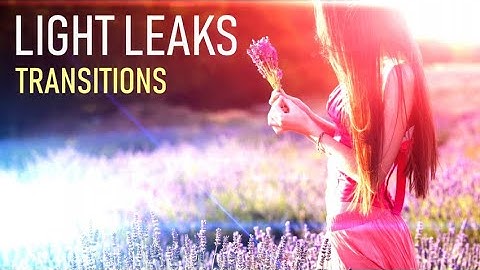 20 Light Leaks Transitions Pack Stock Motion Graphics