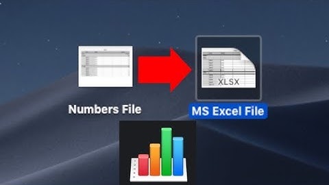 How to Convert Numbers File to Excel on Mac
