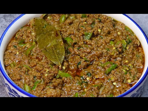 Delhi Style Bhuna Keema Recipe | Kachori, Roti, parathe ke sath khae ye keema | Travel Special Qeema