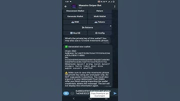 Maestro Bot Tutorial - Best snipper, auto trading bot 3