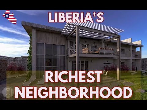 MILLIONAIRE NEIGHBORHOOD LIBERIA (  Driving around finding rich people in liberia ) #liberia