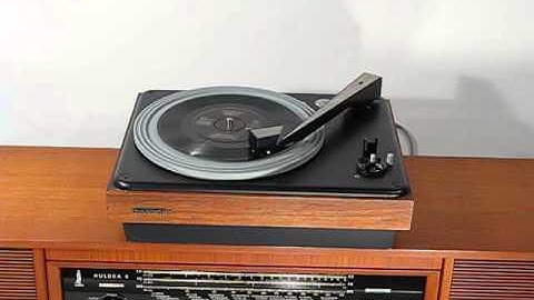 HMV record player