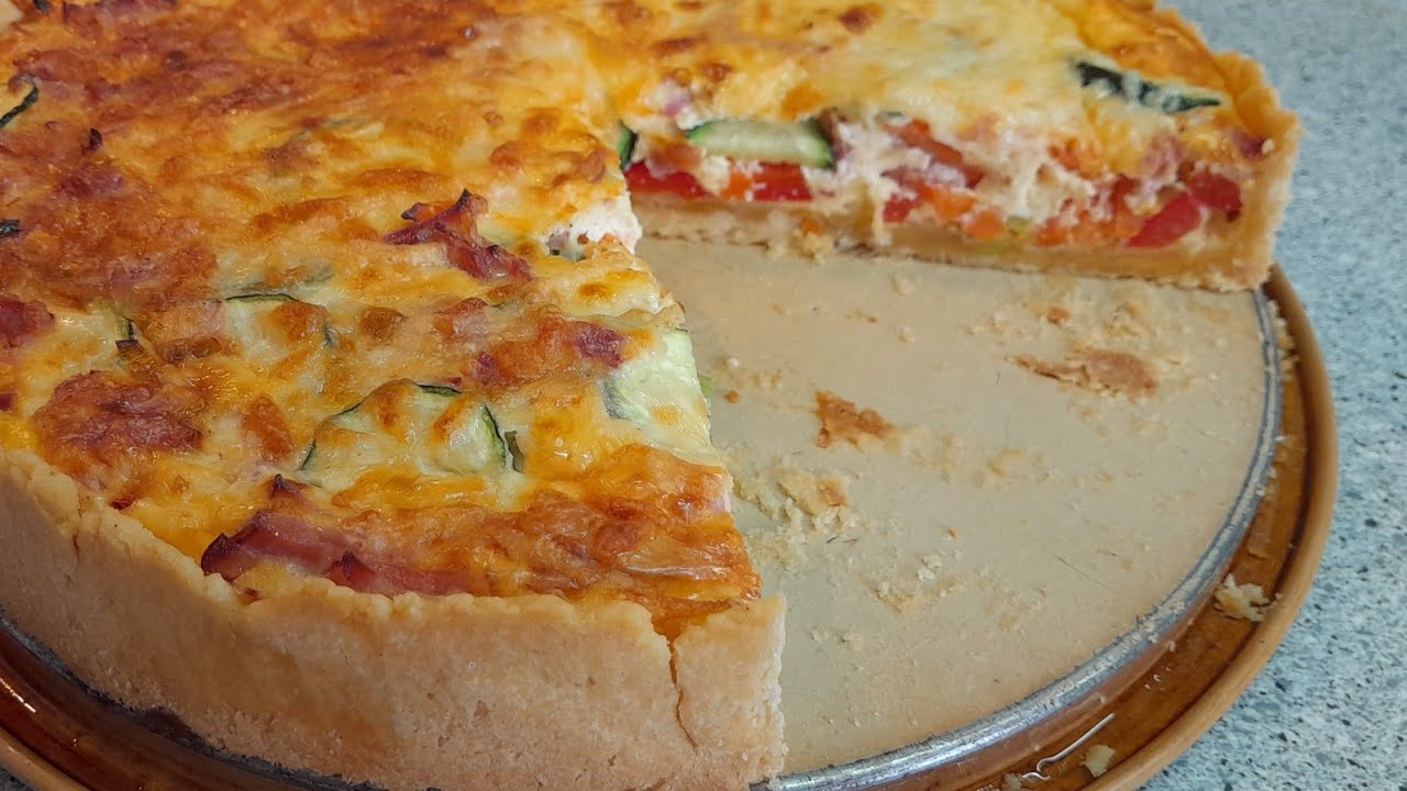 Quiche oder Gemüsekuchen🥕🧅 so einfach und lecker 😋