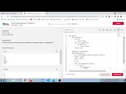 prime game - TECHGIG | techgig 2021 solution | Prime game | Explanation of the problem