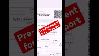 Pre-Enrollment for e-Passport #passport #epassport #embassy #nepal #nepali #ytshorts #short #shorts
