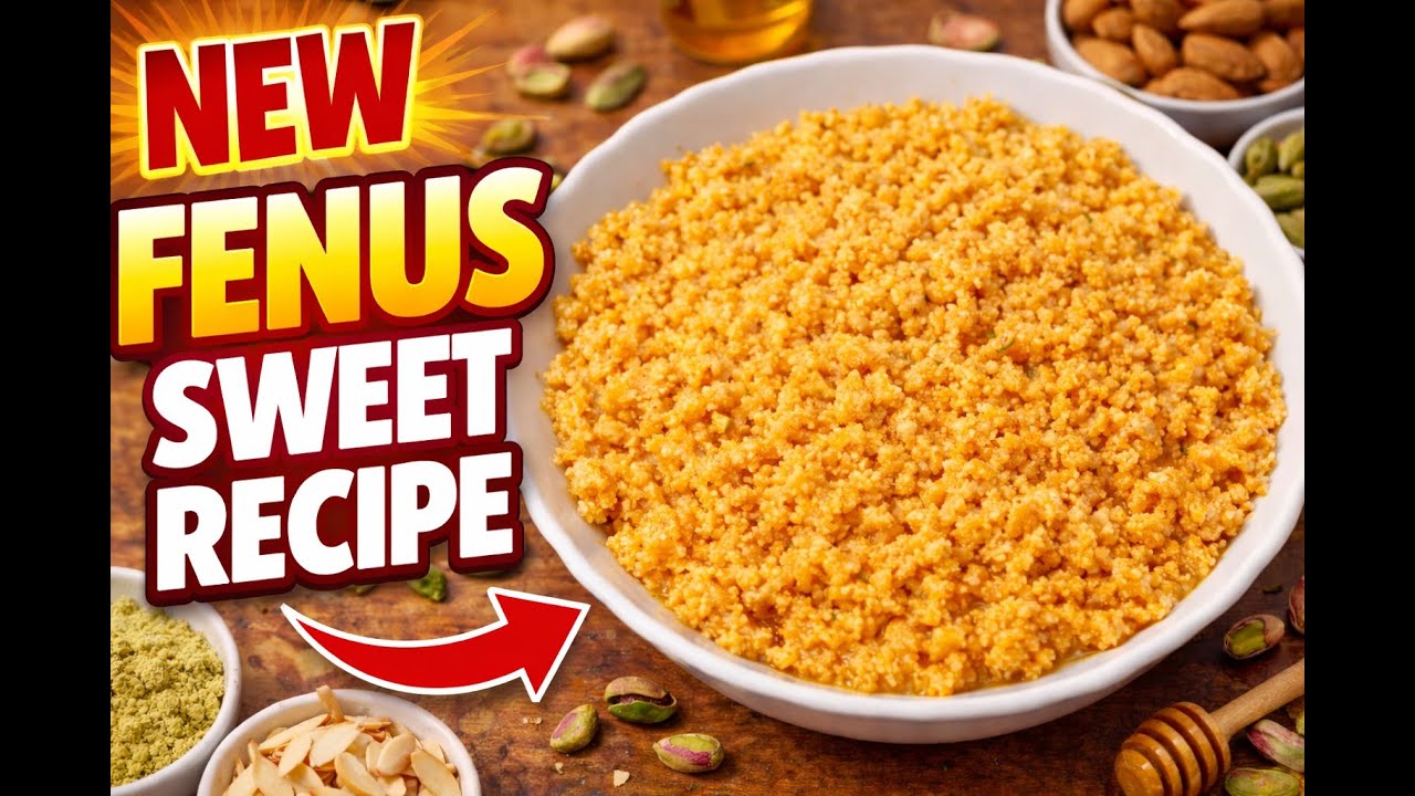 दादी-नानी के ज़माने की मिठाई ❤️ हेल्दी देसी फेनुस स्वीट | स्वाद भी, सेहत भी