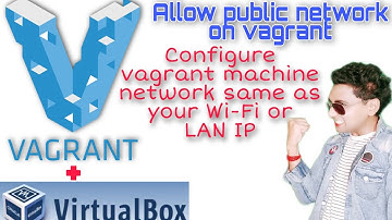 Same network of Wi-Fi or LAN Network IP configure in vagrant machine