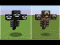 minecraft vs realistic (wither)