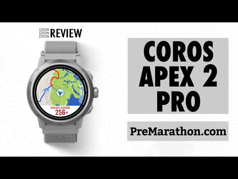  COROS APEX 2 Pro Reloj GPS para exteriores, titanio