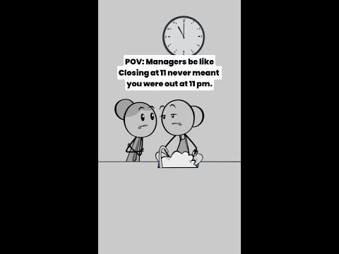 POV: Managers be