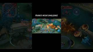mobile legends game franco hook challenge #mlbb ##shorts #vairal