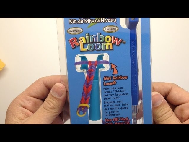 Rainbow Loom Upgrade Kit - Blue Metal Hook