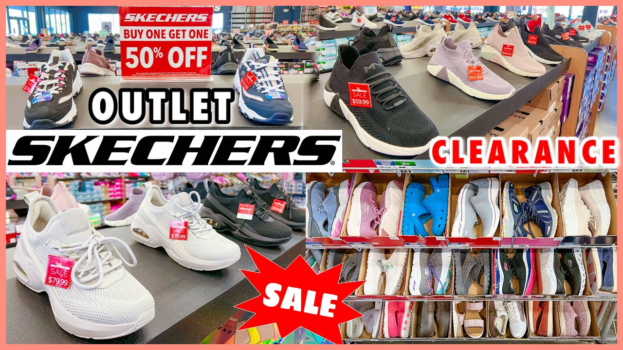 😮SKECHERS OUTLET BUY ONE GET ONE 50%OFF SALE‼️SKECHERS SHOES | SKECHERS SHOP WITH ME - YouTube