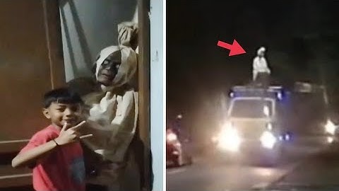 10 PENAMPAKAN HANTU ASLI POCONG DAN KUNTILANAK TERSERAM YANG TEREKAM KAMERA