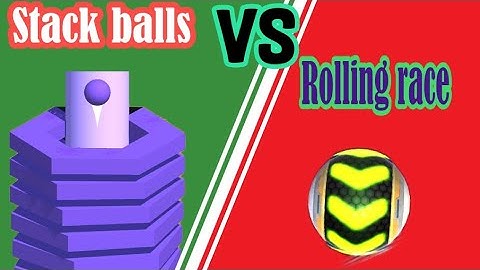 Drop stack balls vs rolling race balls game || Android gameplay || 3D game