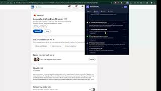 Agentic AI Job-Fit Analyzer Chrome Extension (Demo)