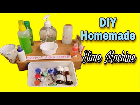 DIY Homemade Slime Machine 😍/ Slime making Machine 