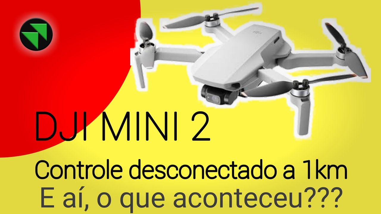 DJI Mini 2 Controle Desconectado a 1km - YouTube