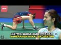 Shida jadi korban lagi kameramen badminton ini tau banget cara bikin penonton betah