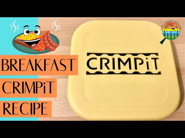 breakfast wraps using the new Crimpit crimper, #crimpit #crimper #brea