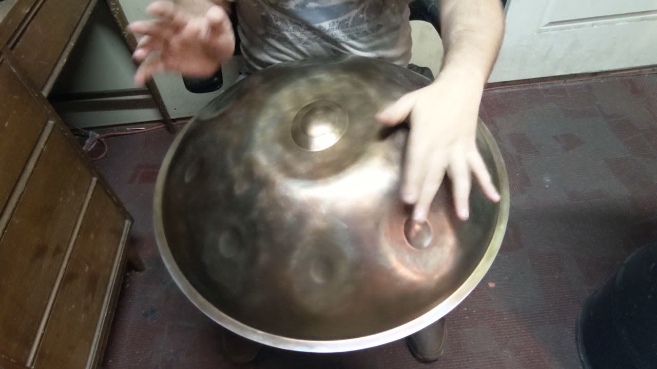 Hamsa Handpans - C# Ysha Savita 9 (ember steel)