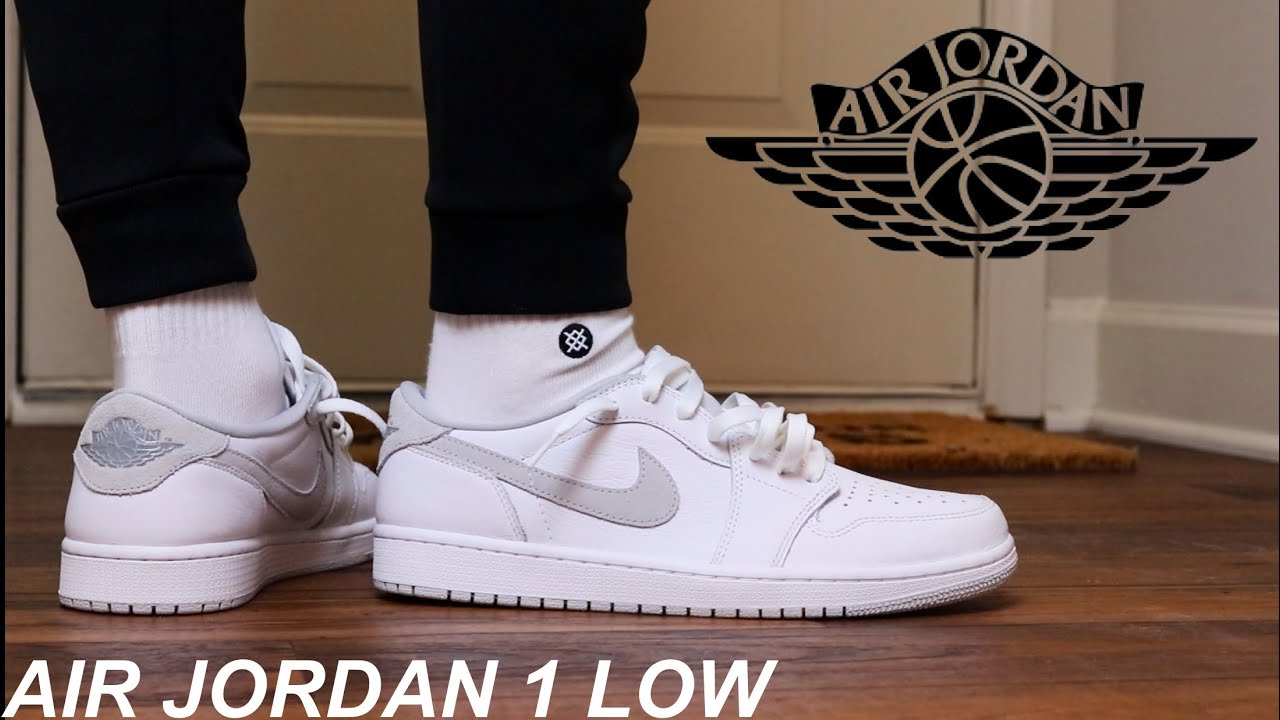 REVIEW AND ON FEET OF THE AIR JORDAN 1 LOW OG “NEUTRAL GREY” THESE ARE  ABSOLUTE BUTTER!