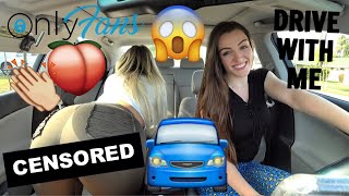 DRIVE WITH ME: TWERKING WITH ONLYFANS GIRLS! (ALLY HARDESTY & OLIVIA CARA)