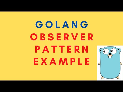 Golang Design Pattern: Observer Pattern Example