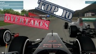 F1 2013: TOP 10 Overtakes