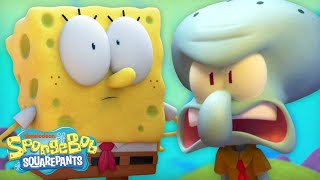 Squidward's Top 25 Most Savage Moments on Kamp Koral  | SpongeBob