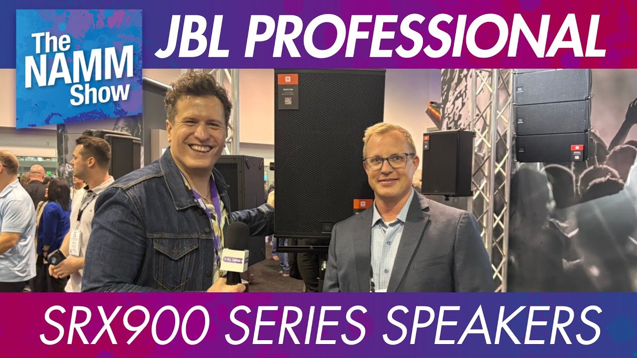 JBL расширяет серию SRX900, добавляя сабвуферы и точечные акустические системы | NAMM 2026