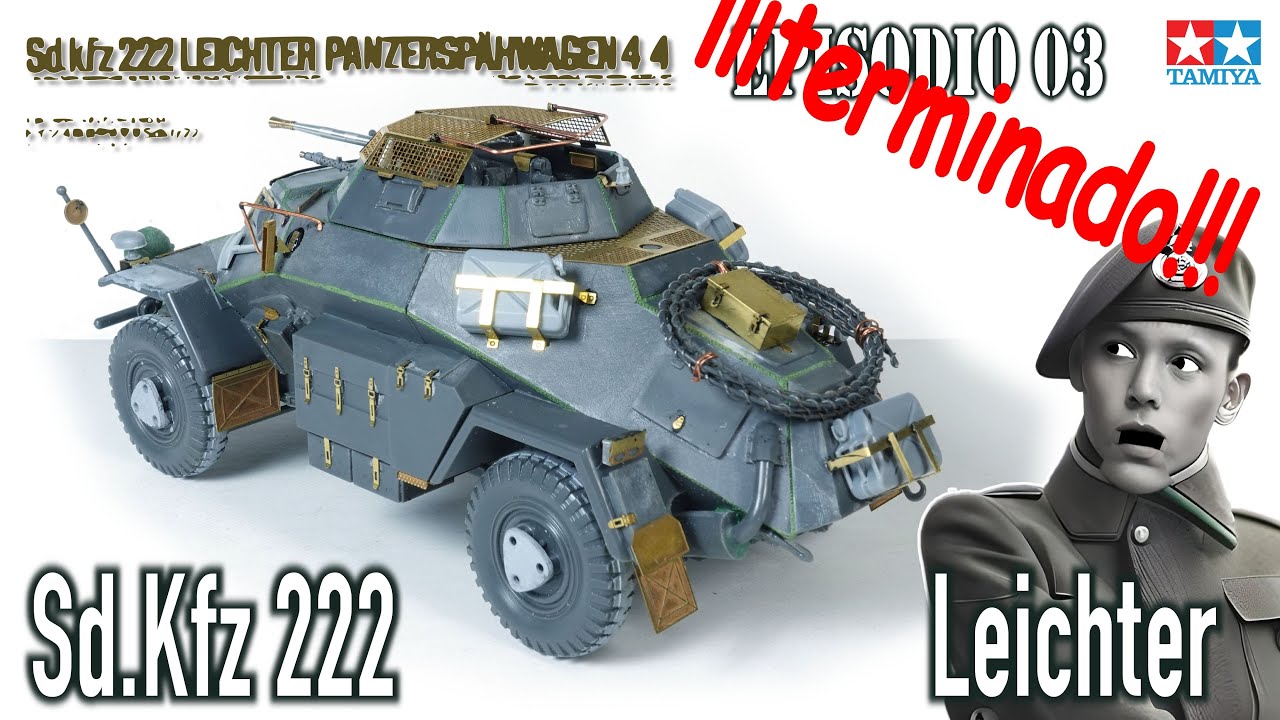 Sd.Kfz. 222 Leichter Panzerspähwagen - 1/35 Tamiya - iModeler