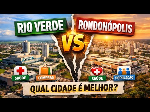 Rio Verde ou Rondonópolis: Qual cidade é melhor de verdade? by Lucas Victor Skyline