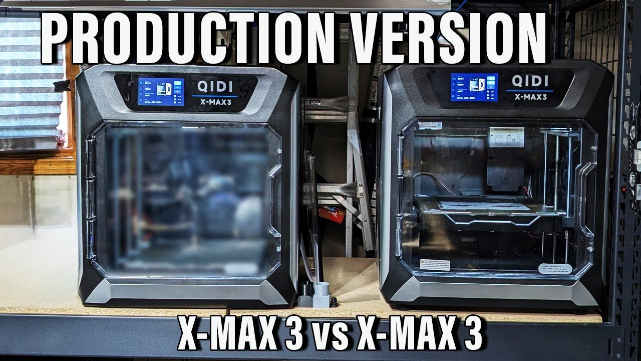 Production version QIDI X Max 3 - Can it Topple the Bambu Labs X1 X1 ...