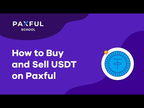 Buy USDT and Sell USDT on Paxful