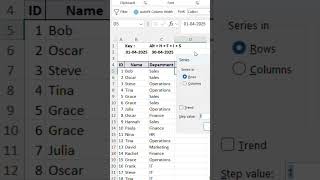 How to Date Series #excel #excelshortcuts #words #office #microsoftoffice #microsoft #microsoftexcel