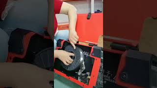 Detailed tutorial on recycling welding wire spools #Gasless MIG Welding #Welding Machine