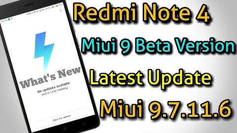 Miui 9 Update 7.11.6 Developer Features || Improve System Performance
