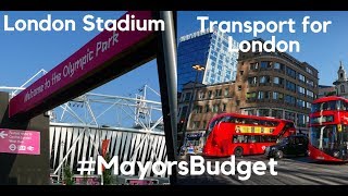 Assembly Budget Committee - Mayor’s Budget 2018-19 - the LLDC and TfL