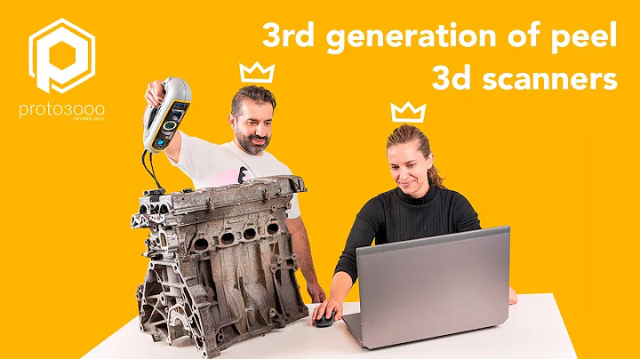 Introducing the PEEL 3 & PEEL 3.CAD Handheld 3D Scanners